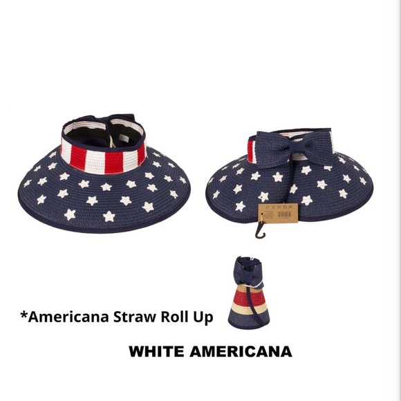 🇺🇸 Patriotic American Flag Sun Visor in 2 Great Styles - Picture 9 of 10